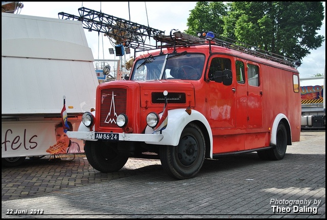 Magirus-Deutz  (brandweer) AM-86-24 Kermis Auto's