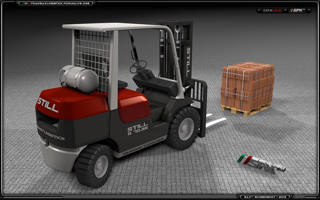 TSLâ„¢ Stapler STILL 70-35 - TSLâ„¢ BRICKS Transport