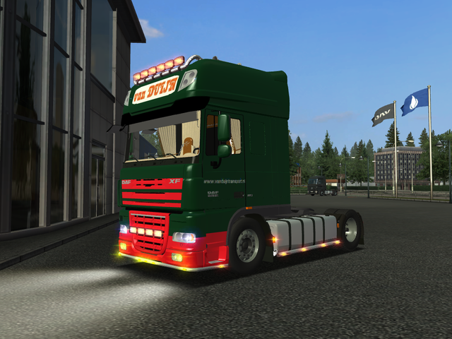 gts Daf XF105 510 + Chereau Steering C van Duijn T GTS COMBO'S