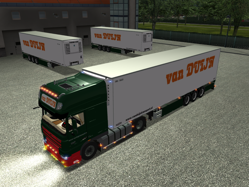 gts Daf XF105 510 + Chereau Steering C van Duijn T - GTS COMBO'S