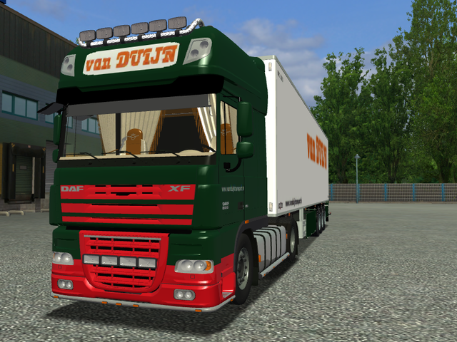 ets Daf XF105 510 + Chereau Steering van Duijn Tra ETS COMBO'S