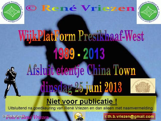 R.Th.B.Vriezen 2013 06 25 0001 WijkPlatForm Presikhaaf-west 1989-2013 Afsluit etentje China Town dinsdag 25 juni 2013