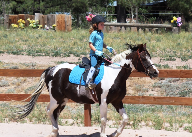 2013-06-23 (Abi horseback riding) Colorado - June of 2013