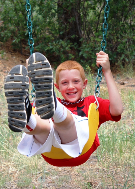 2013-06-24 (Hudson Swinging) Colorado - June of 2013