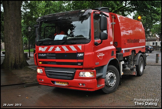 Milieudienst Groningen - Groningen  BX-VG-55 Daf 