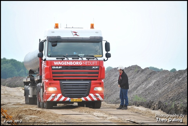 Wagenborg-Nedlift - Groningen  BX-JX-64  voorkant Daf 