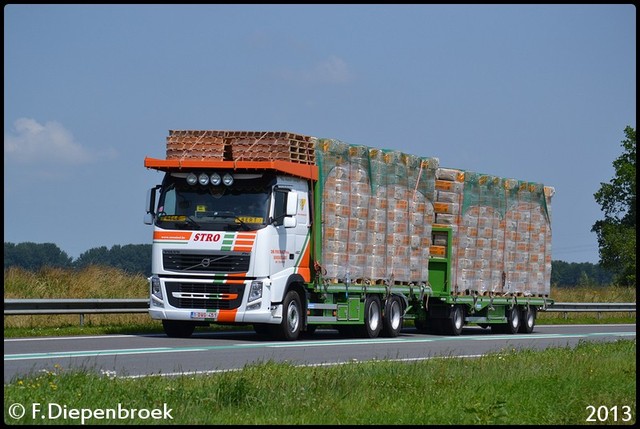 1-DWG-451 Volvo FH DB Fourage - Knesselare-BorderM Rijdende auto's