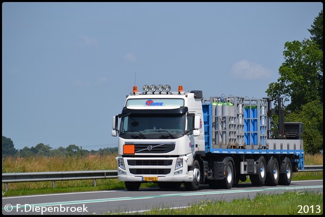 10-BBB-2 Volvo FM Teunis-BorderMaker Rijdende auto's