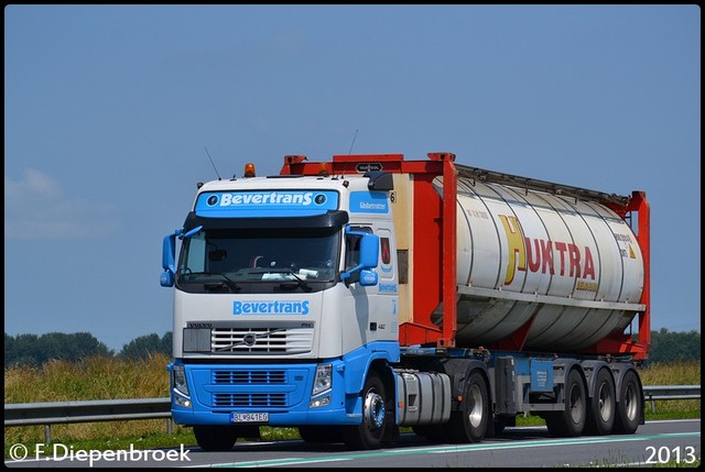 BL 941 EG Volvo FH Bevertrans SK-BorderMaker Rijdende auto's