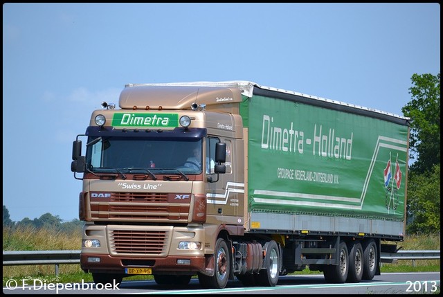 BP-XP-95 DAF XF Dimetra Holland-BorderMaker Rijdende auto's