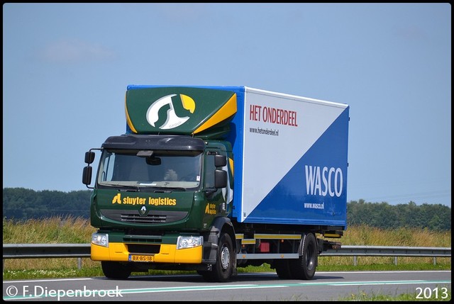 BX-BS-18 Renault Sluyter - Wasco-BorderMaker Rijdende auto's