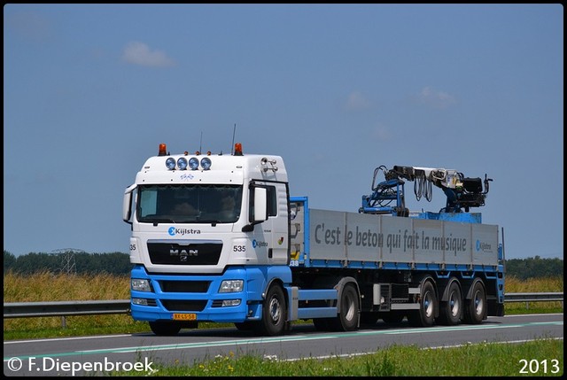 BX-LS-58 MAN TGX Kijlstra-BorderMaker Rijdende auto's