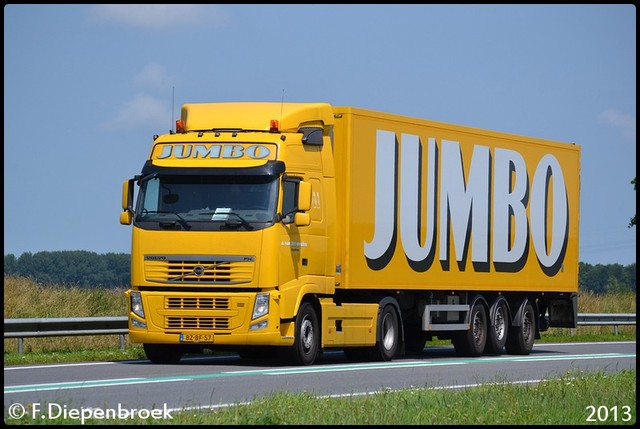 BZ-BF-57 Volvo FH Van der Meulen-BorderMaker Rijdende auto's