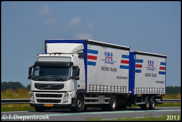 BZ-TB-52 Volvo FH JTE Enschede-BorderMaker Rijdende auto's