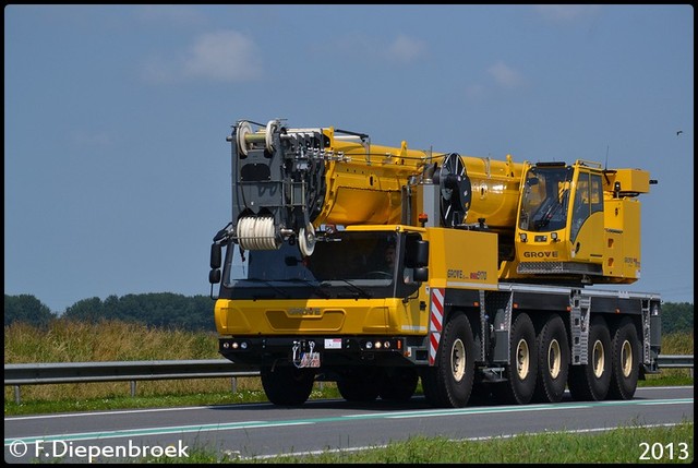 Grove GMK5170-BorderMaker Rijdende auto's