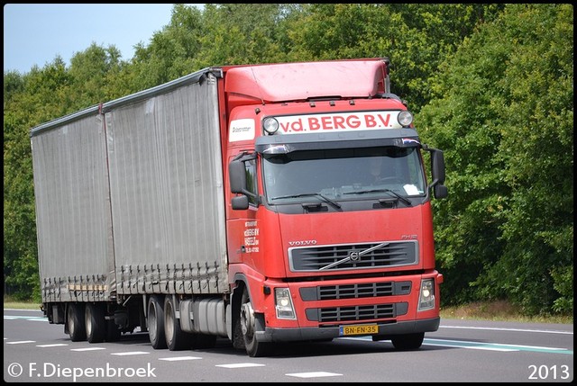 BN-FN-35 Volvo FH12 v.d Berg BV-BorderMaker Rijdende auto's