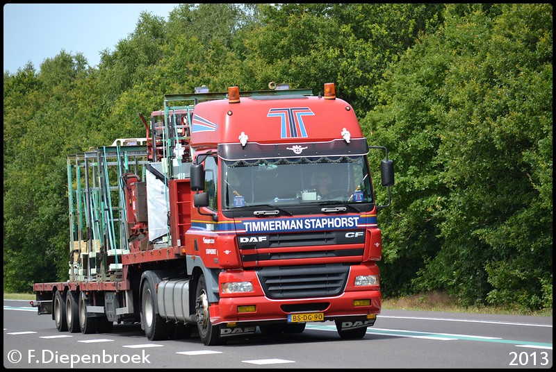 BS-DG-90 DAF CF Timmerman-BorderMaker - Rijdende auto's