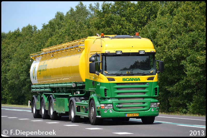 BS-GN-57 Scania R420 Fiks Ruinerwold-BorderMaker - Rijdende auto's