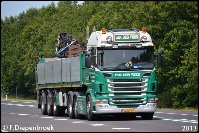 BZ-BP-67 Scania R500 Van der Veen Burgum-BorderMak Rijdende auto's