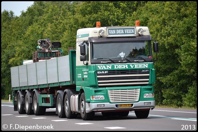 BR-DN-93 DAF XF van der Veen-BorderMaker Rijdende auto's