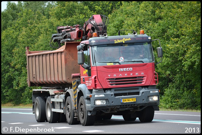 BR-NL-90 Iveco Trakker Schaafsma-BorderMaker - Rijdende auto's