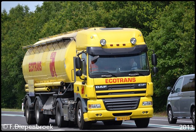 BV-NX-39 Daf CF Ecotrans-BorderMaker Rijdende auto's