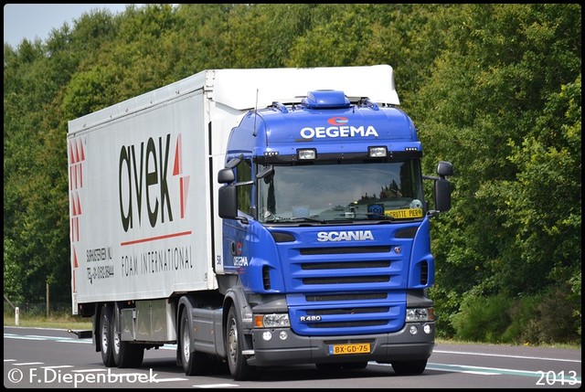BX-GD-75 Scania R420 Oegema-BorderMaker Rijdende auto's