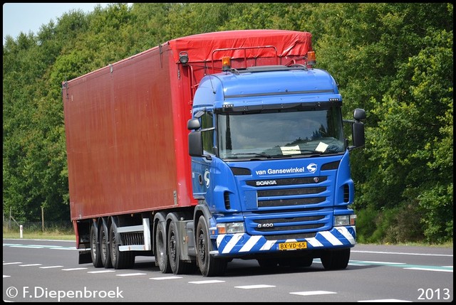 BX-VD-65 Scanioa G400 Van Gansewinkel-BorderMaker Rijdende auto's