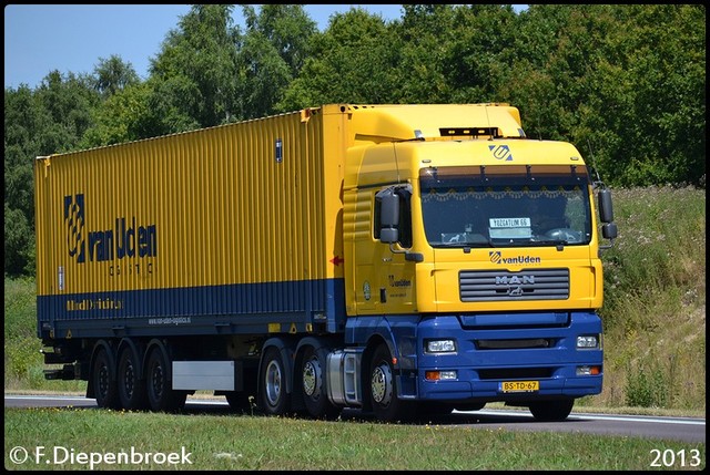 BS-TD-67 MAN TGA van Uden-BorderMaker Rijdende auto's