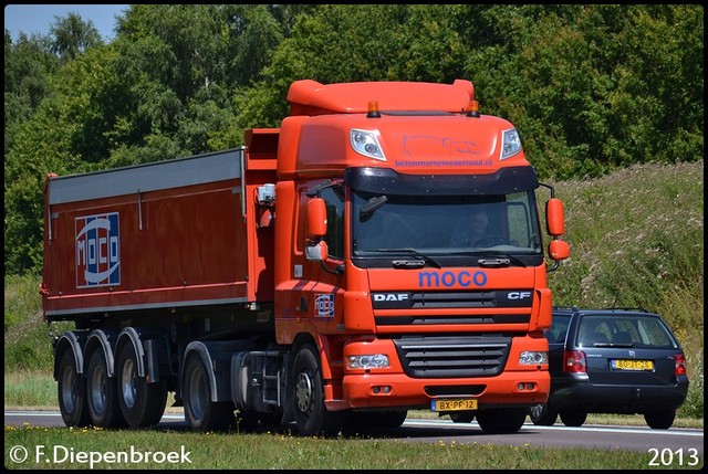 BX-PF-12 DAF CF Moco-BorderMaker Rijdende auto's