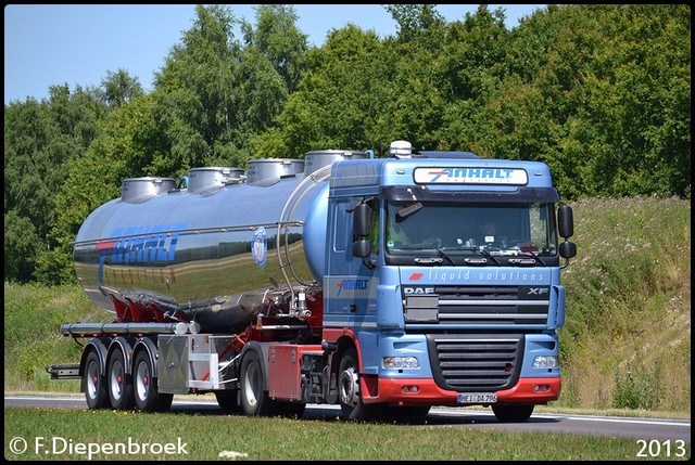 HEI DA 796 DAF XF Anhalt-BorderMaker Rijdende auto's