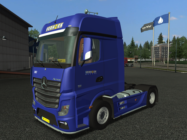 gts Mercedes Actros MP4 + Jumbo PNO VERHOEK EUROPE GTS COMBO'S