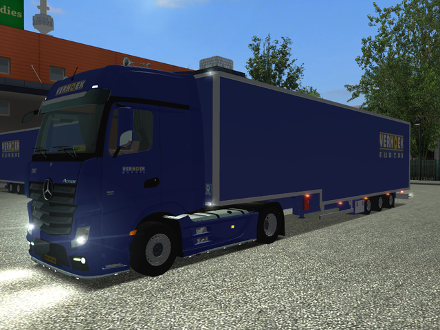 gts Mercedes Actros MP4 + Jumbo PNO VERHOEK EUROPE GTS COMBO'S