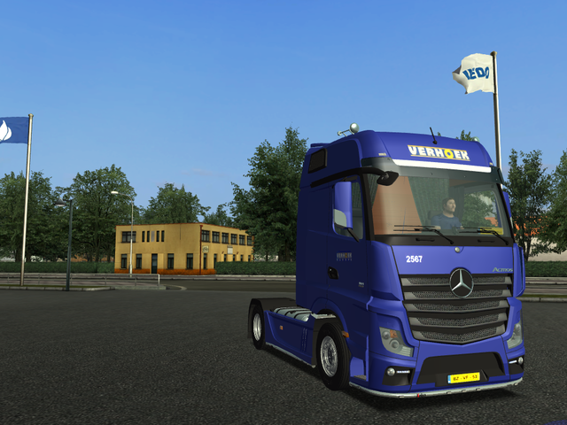 gts Mercedes Actros MP4 + Jumbo PNO VERHOEK EUROPE GTS COMBO'S