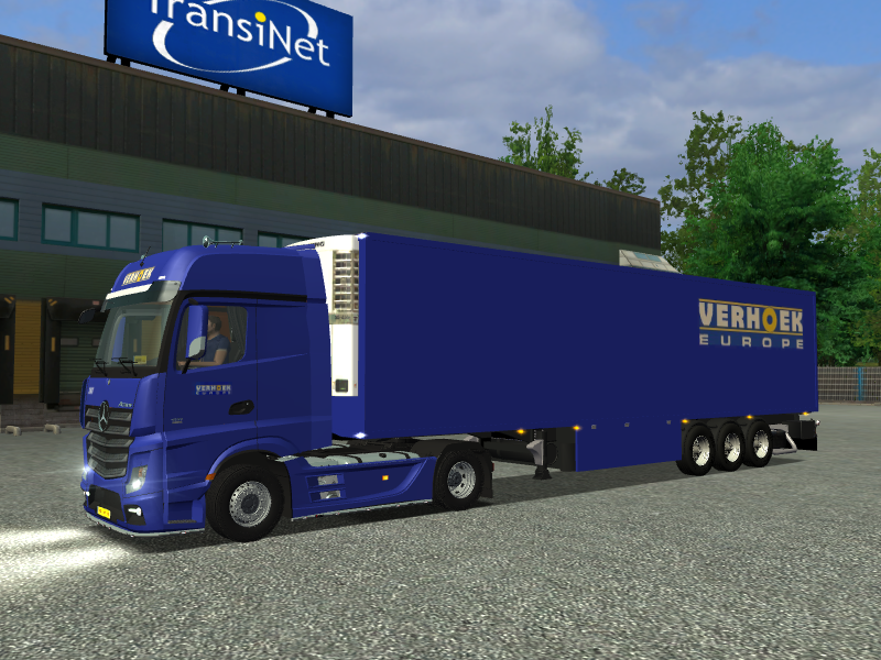 ets Mercedes Actros MP4 4x2 + Schmitz Cargobull VE - ETS COMBO'S