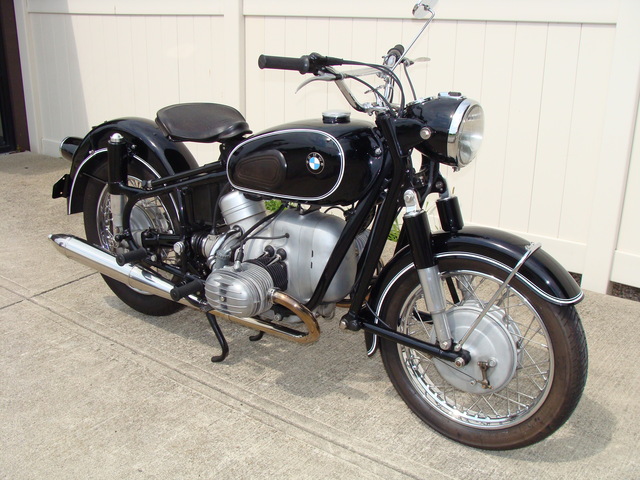 1810737 '67 R60-2 Black, Solo Seat. 021 SOLD.....1967 BMW R60/2, Black. COMPLETE Mechanical and Cosmetic Restoration by Re-Psycle, BMW Parts.
