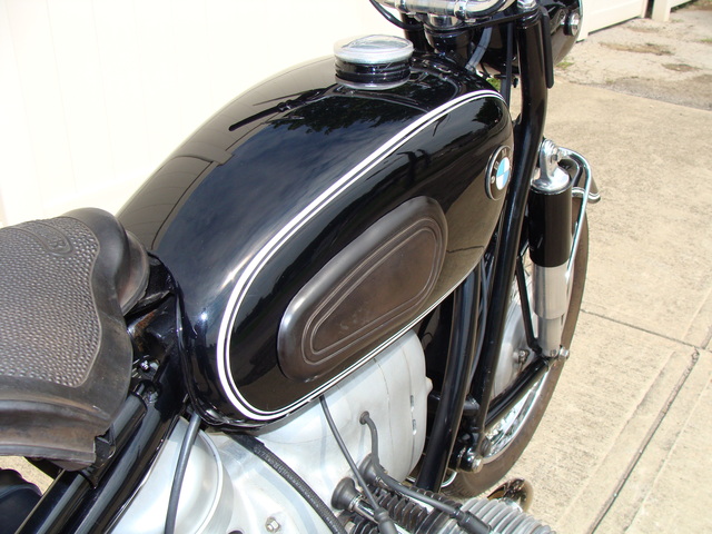 1810737 '67 R60-2 Black, Solo Seat. 024 SOLD.....1967 BMW R60/2, Black. COMPLETE Mechanical and Cosmetic Restoration by Re-Psycle, BMW Parts.
