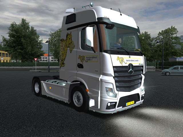 gts Mercedes Actros MP4 + Schmitz Cargobull KOERIE GTS COMBO'S