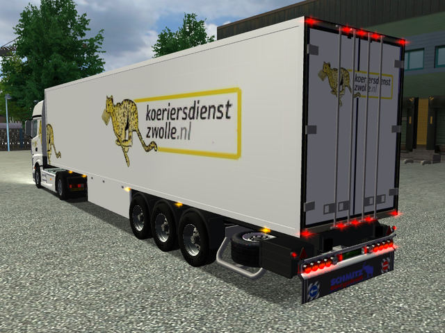 ets Mercedes Actros MP4 4x2 + Schmitz Cargobull KO ETS COMBO'S