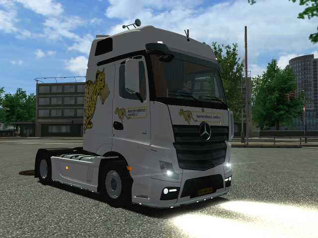 ets Mercedes Actros MP4 4x2 + Schmitz Cargobull KO ETS COMBO'S