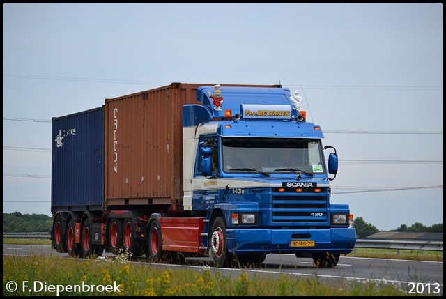BD-FG-27 Scania 143H 420 Fa Muylwijk-BorderMaker Uittoch TF 2013