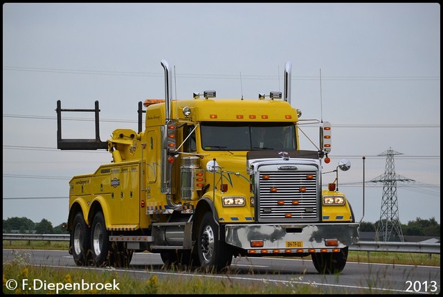 BH-TP-03 Freightliner FLD120 Bergnet-BorderMaker Uittoch TF 2013