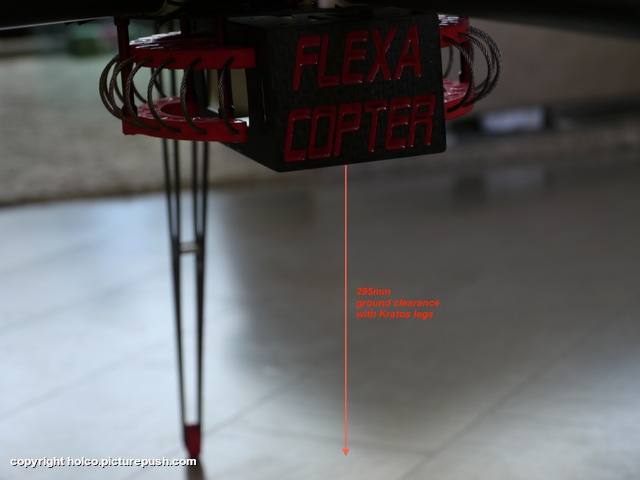 P1070081 Flexacopter Hexa with Kratos ESC's and legs