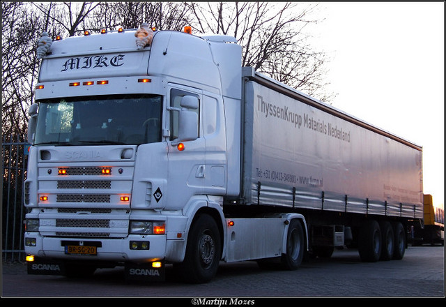 Mike Scania 164 - 480 Vrachtwagens
