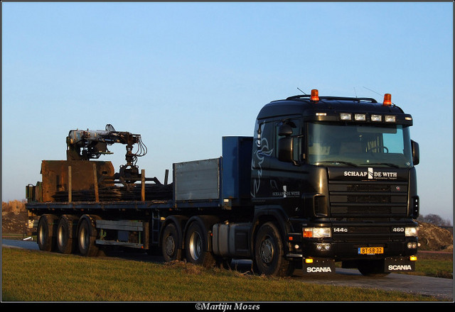 Schaap de With Scania 144 - 460 Vrachtwagens