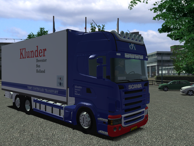 ets Scania R730 6x2 BDF + Tandem KLUNDER Deventer  ETS COMBO'S