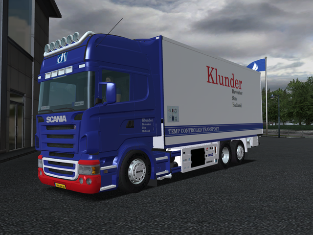 gts Scania R720 BDF 6x2 + Tandem KLUNDER Deventer  GTS COMBO'S