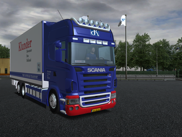 gts Scania R730 BDF 6x2 + Tandem KLUNDER Deventer  GTS COMBO'S