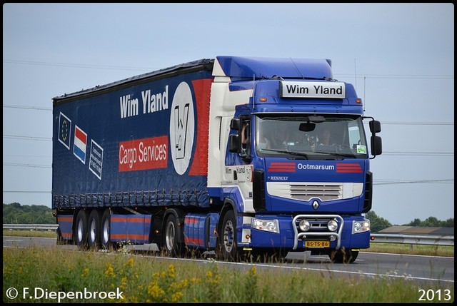 BS-TS-86 Renault Premium Wim Yland-BorderMaker Uittoch TF 2013