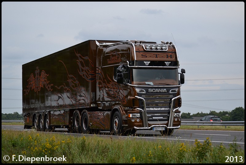 CV-211-GC Scania R620 Patrick van den Bulcke-Borde - Uittoch TF 2013